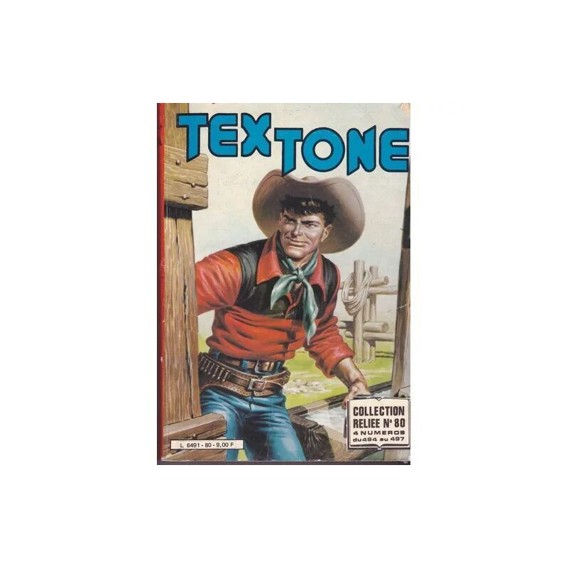 Album Tex-Tone N° 80 ( N° 494 495 496 497 )
