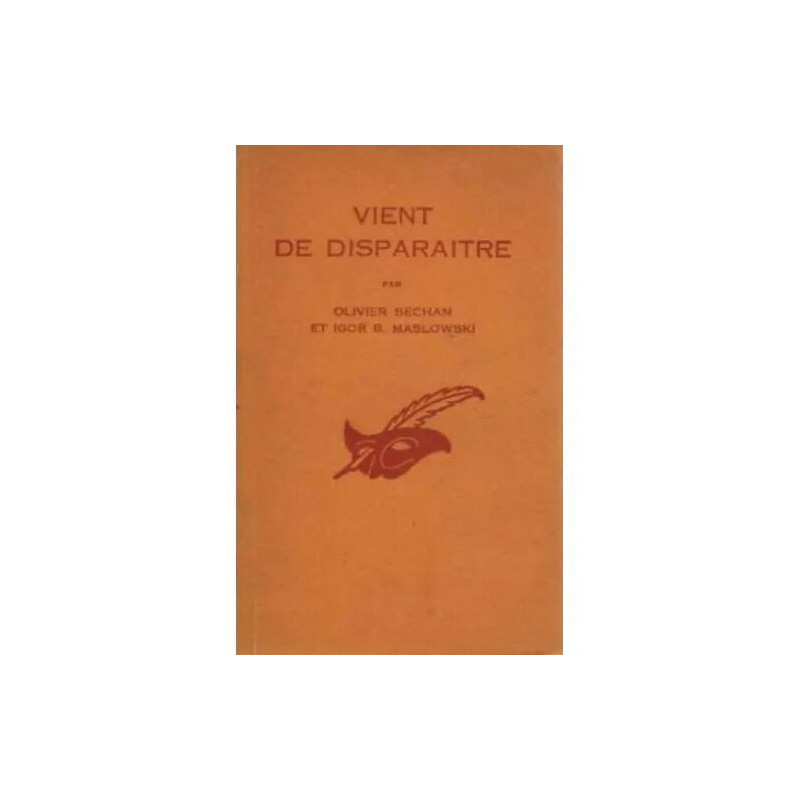 Vient De Disparaitre