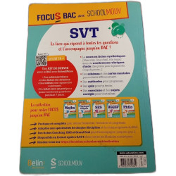 FOCUS BAC SVT SPECIALITE TERMINALE: Décroche ton Bac avec SchoolMouv