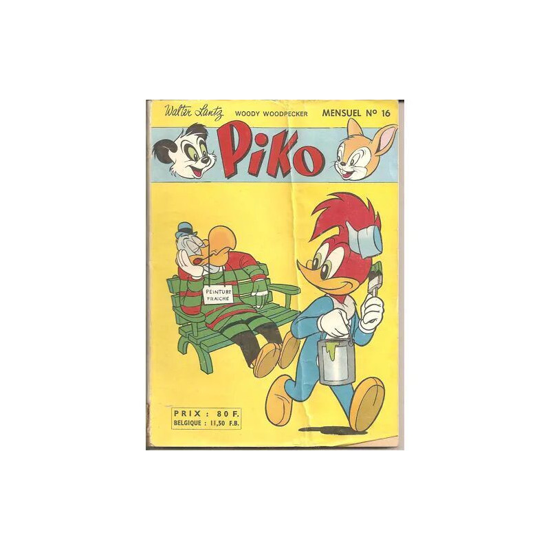 Piko ( Woody Woodpecker / Walter Lantz ) N° 16 : Piko + Oswald +...