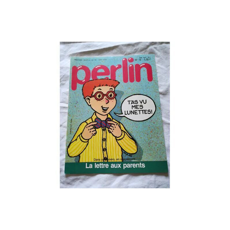Perlin N°19 T'As Vu Mes Lunettes