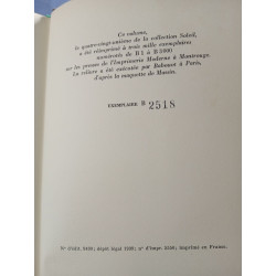 Des souris et des hommes 1939 exemplaire B 2518/3000