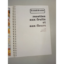 Les carnets de cuisine N°26 Recettes aux fruits et aux fleurs