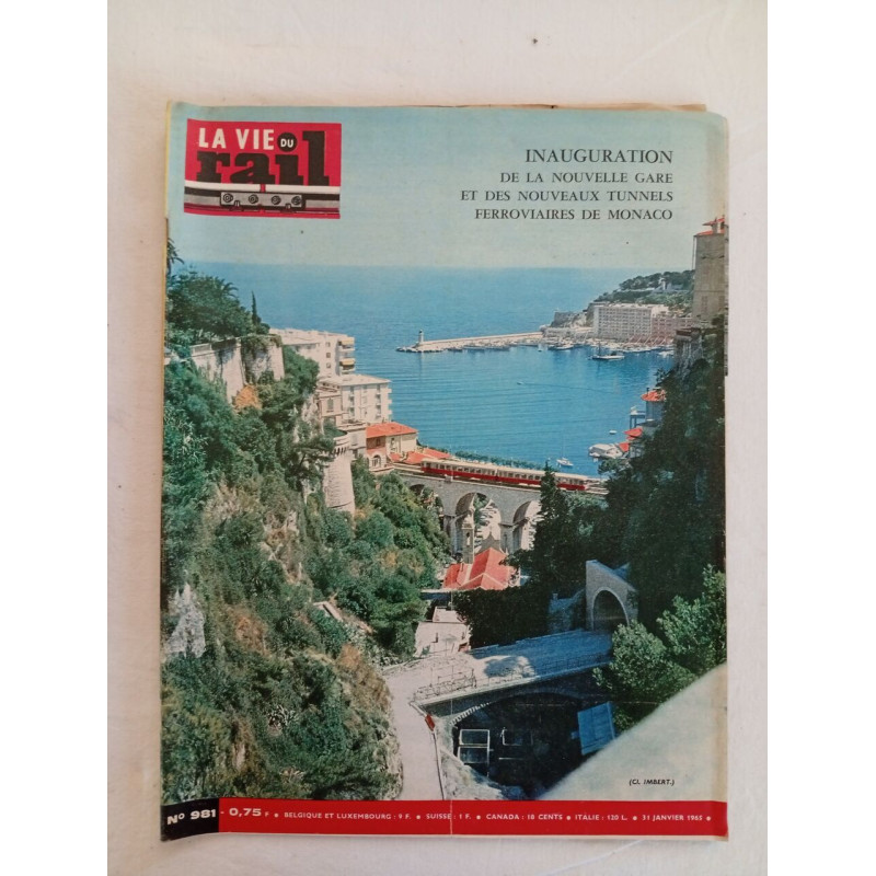 La Vie du Rail / N° 982 / Février 1965