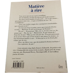 Matière à rire