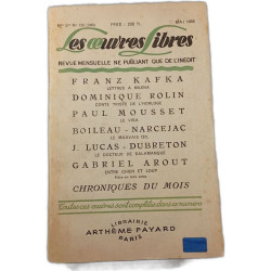 Les œuvres libres n°120 Mai 1956