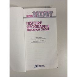 Mémento Brevet Histoire Géographie Éducation Civique
