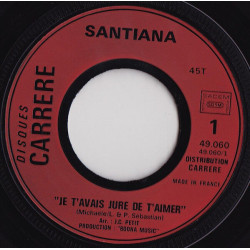 Je T'Avais Juré De T'Aimer