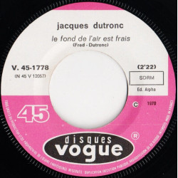 L'âne Est Au Four Et Le Bœuf Est Cuit / Le Fond De L'air Est Frais
