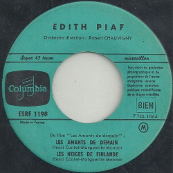 Chante Les Airs Du Film "Les Amants De Demain"