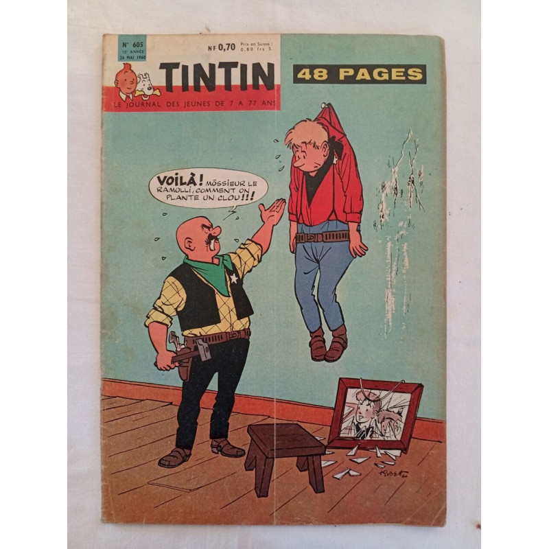 Tintin / N° 605 / mai 1960