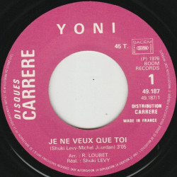 Je Ne Veux Que Toi