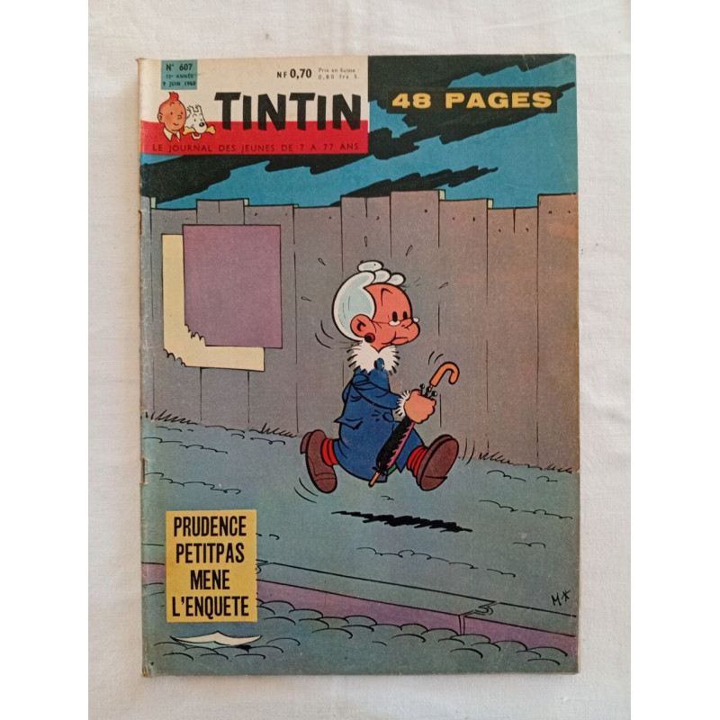 Tintin / juin 1960 / Nº 607