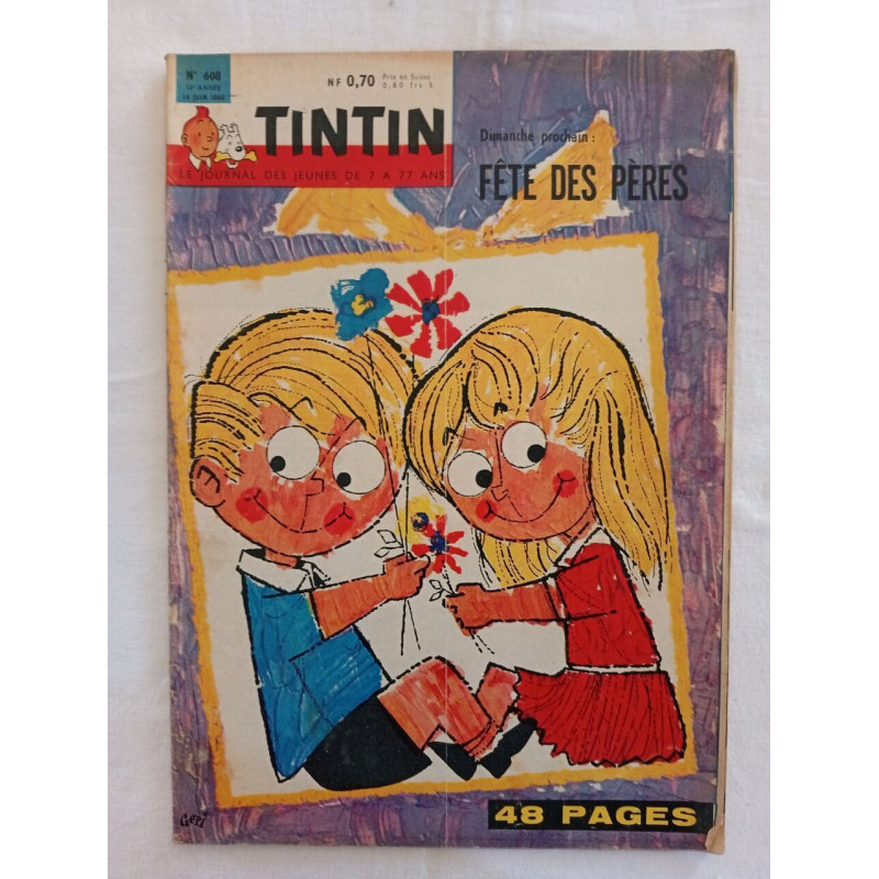 Tintin / N° 608 / Juin 1960