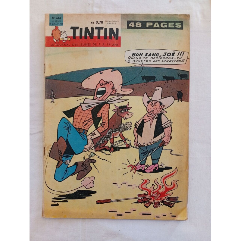 Tintin / N° 614 / Juillet 1960