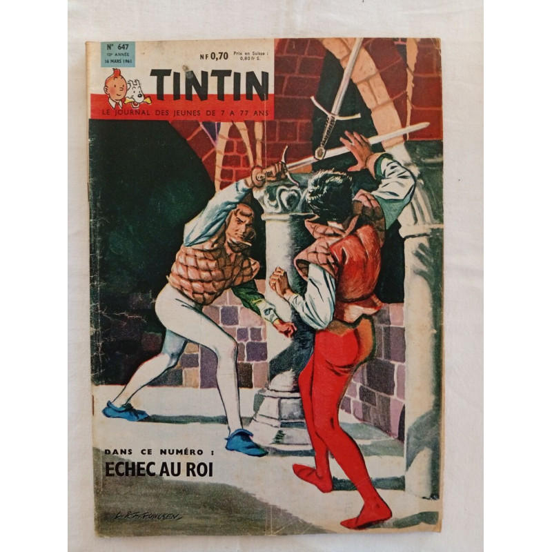 Tintin / N° 647 / Mars 1961