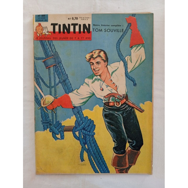 Tintin / N° 666 / Juillet 1961