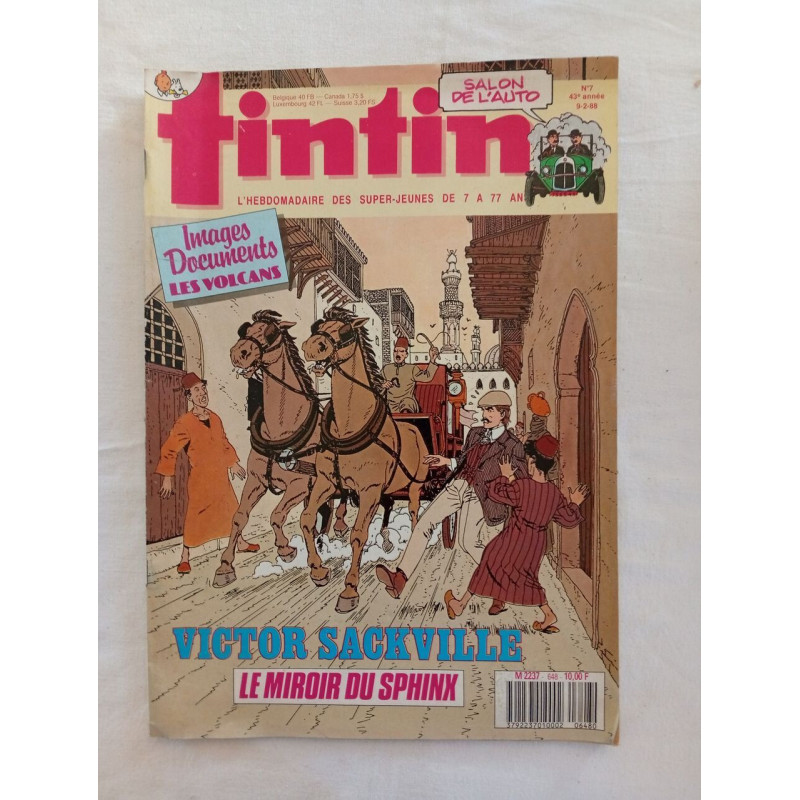 Tintin / N° 7 / Février 1988