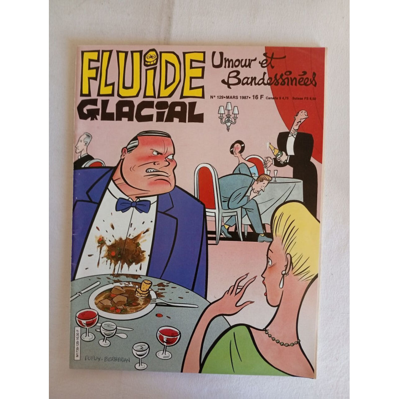Fluide Glacial - Amour et Bandessinées / n° 129 / Mars 1987