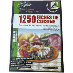 1250 fiches de cuisine