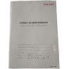Carnet de maintenance
