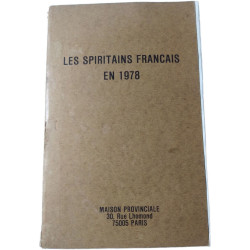 Les spiritains français en 1978