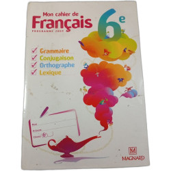 Mon cahier de Français 6e