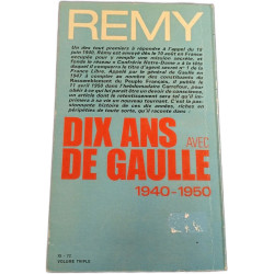 Dix ans avec de Gaulle
