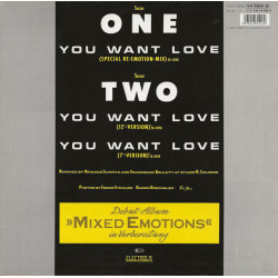 You Want Love (Maria Maria...) (Special Re-Emotion-Mix)