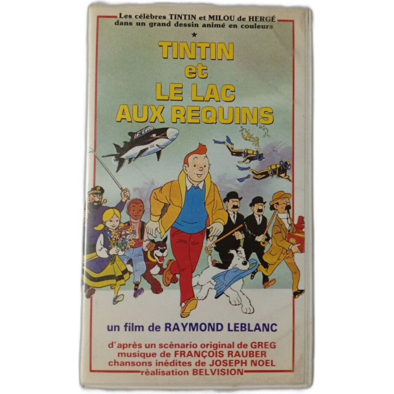 VHS - Tintin et le lac aux requins