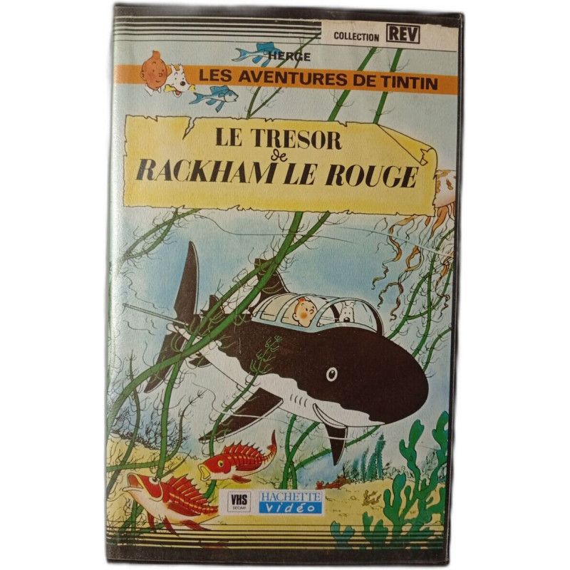 VHS - Le trésor de Rackham le Rouge