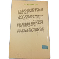 Tu ne jugeras pas