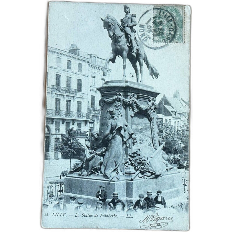 LILLE. - La Statue de Faidherbe.LL