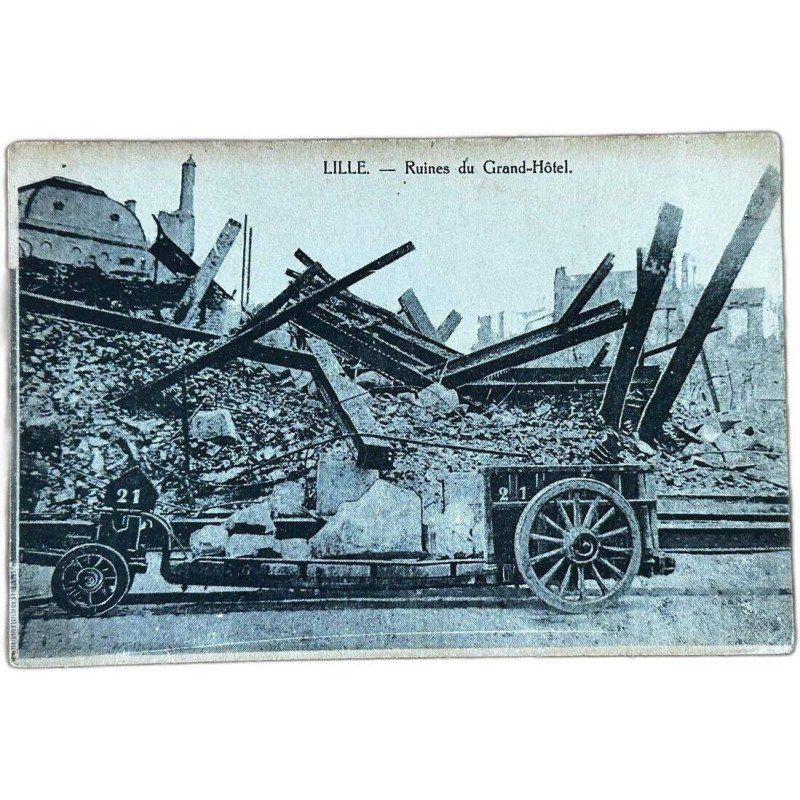 Lille. - Ruines du Grand-Hôtel