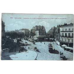 174 Toulouse. - Carrefour de la rue d'Alsace-Lorraine et du...