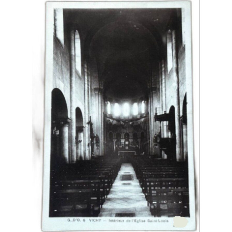 G.D'O 6 Vichy - Intérieur de L'Eglise Saint-Louis