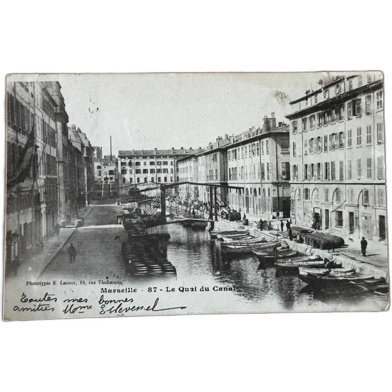 Marseille 87 Le Quai du Canal