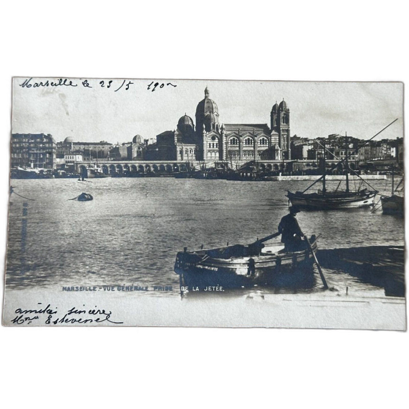 Marseille Vue Générale Prise de la Jetée