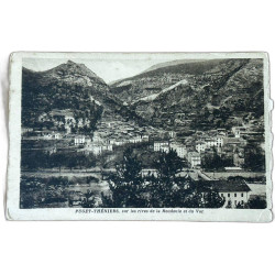 Puget-Théniers sur les rives de la Roudoule et du Var