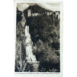 1 La cascade de TOUËT-sur-VAR à l'entrée des Gorges du Cians