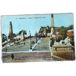 17 Marseille - Escalier monumental de la Gare