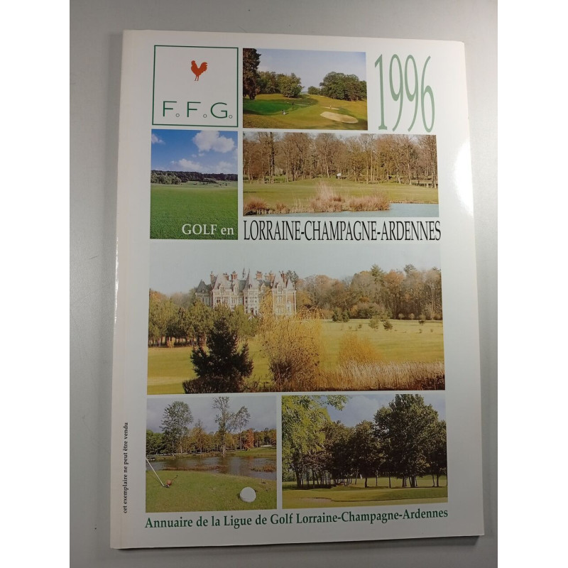 Annuaire de la Ligue de Golf Lorraine-Champagne-Ardennes