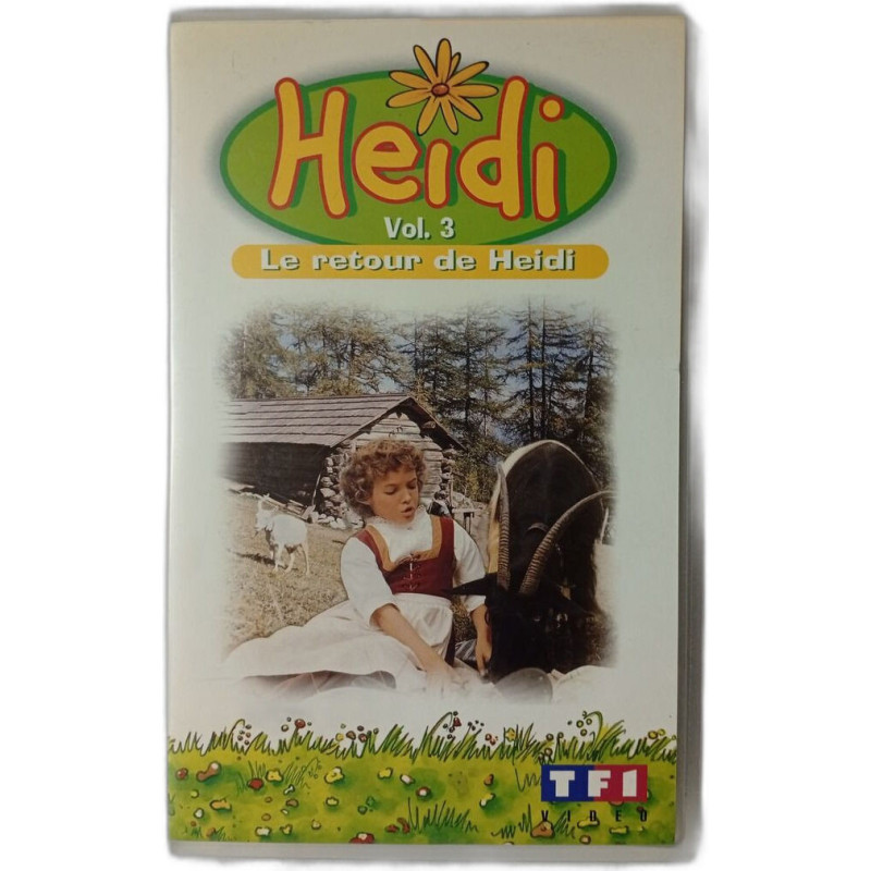 VHS - Heidi Vol. 3 Le retour de Heidi