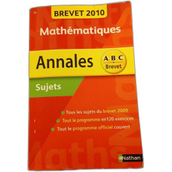 Mathématiques 3e Annales 2010