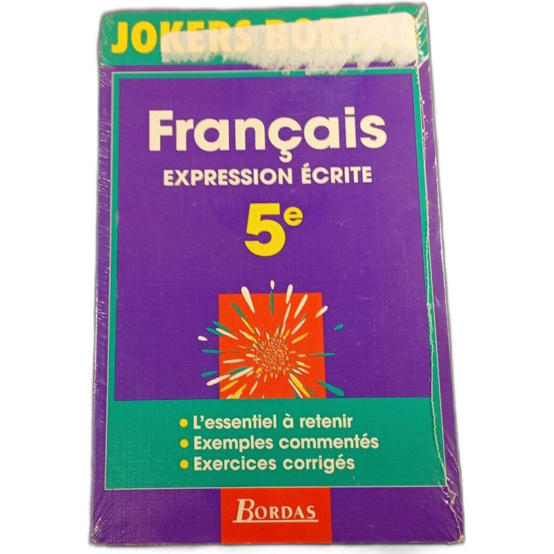 Français Expression Écrite 5e