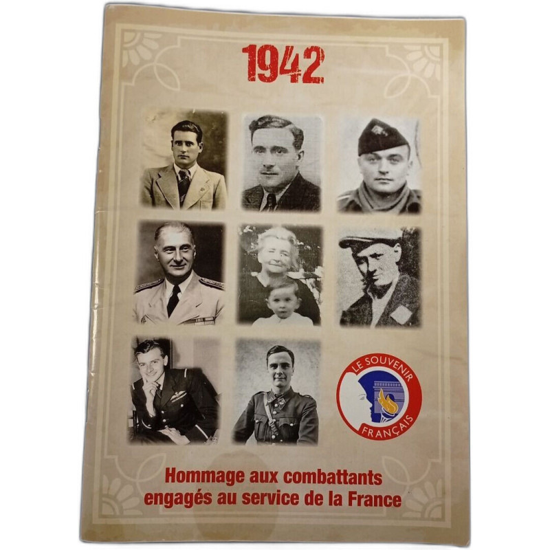 1942 Hommage aux combattants engagés au service de la France