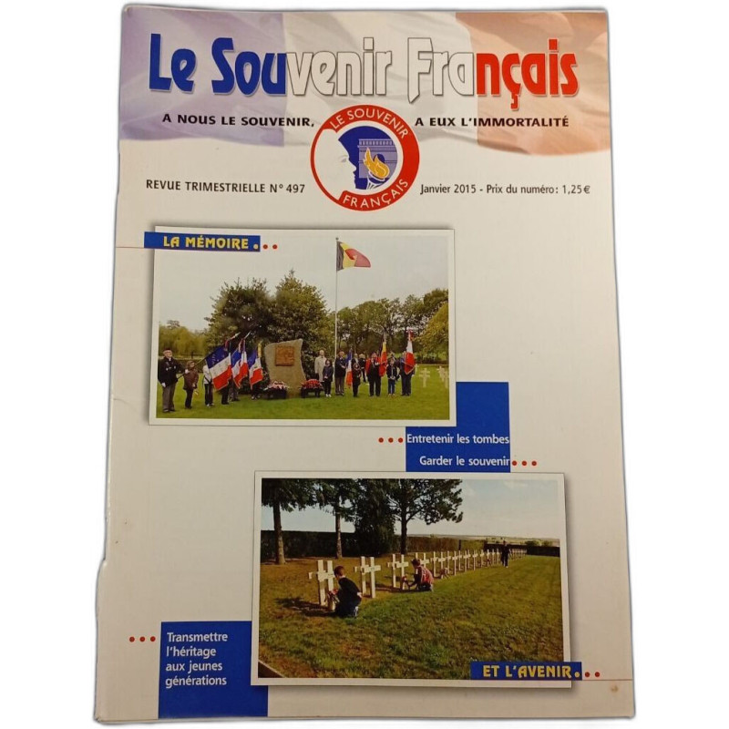 Le Souvenir Français n°497