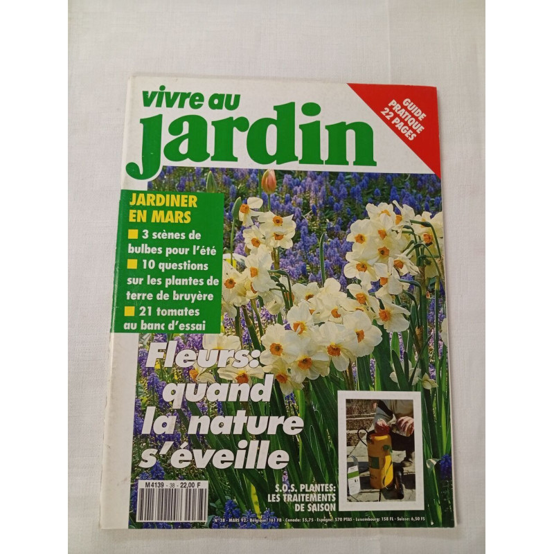 Vivre au jardin / N° 38 / Mars 1992