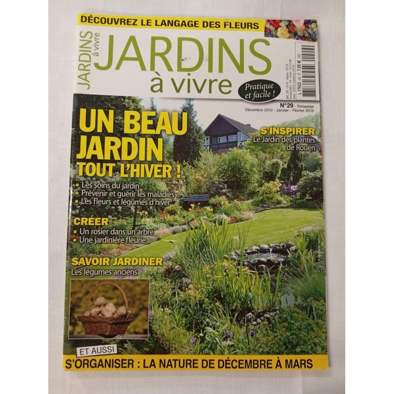 Jardins à vivre / N° 29 / Décembre 2012