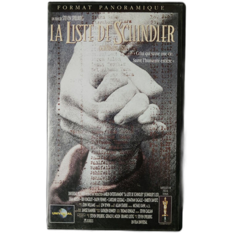 VHS - La Liste de Schindler